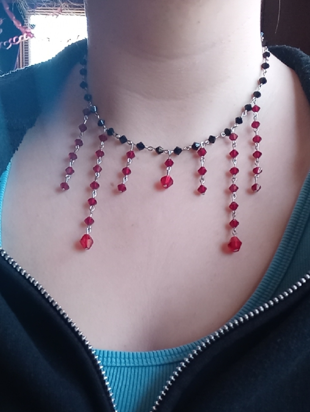 Gothic Drip Necklace - Picture 4 of 5